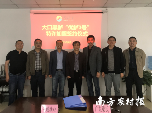 “优鲈3号”推广加盟企业签约仪式 “优鲈3号”推广加盟企业签约仪式